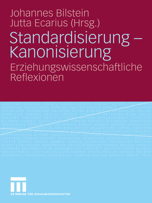 cover image of Standardisierung--Kanonisierung